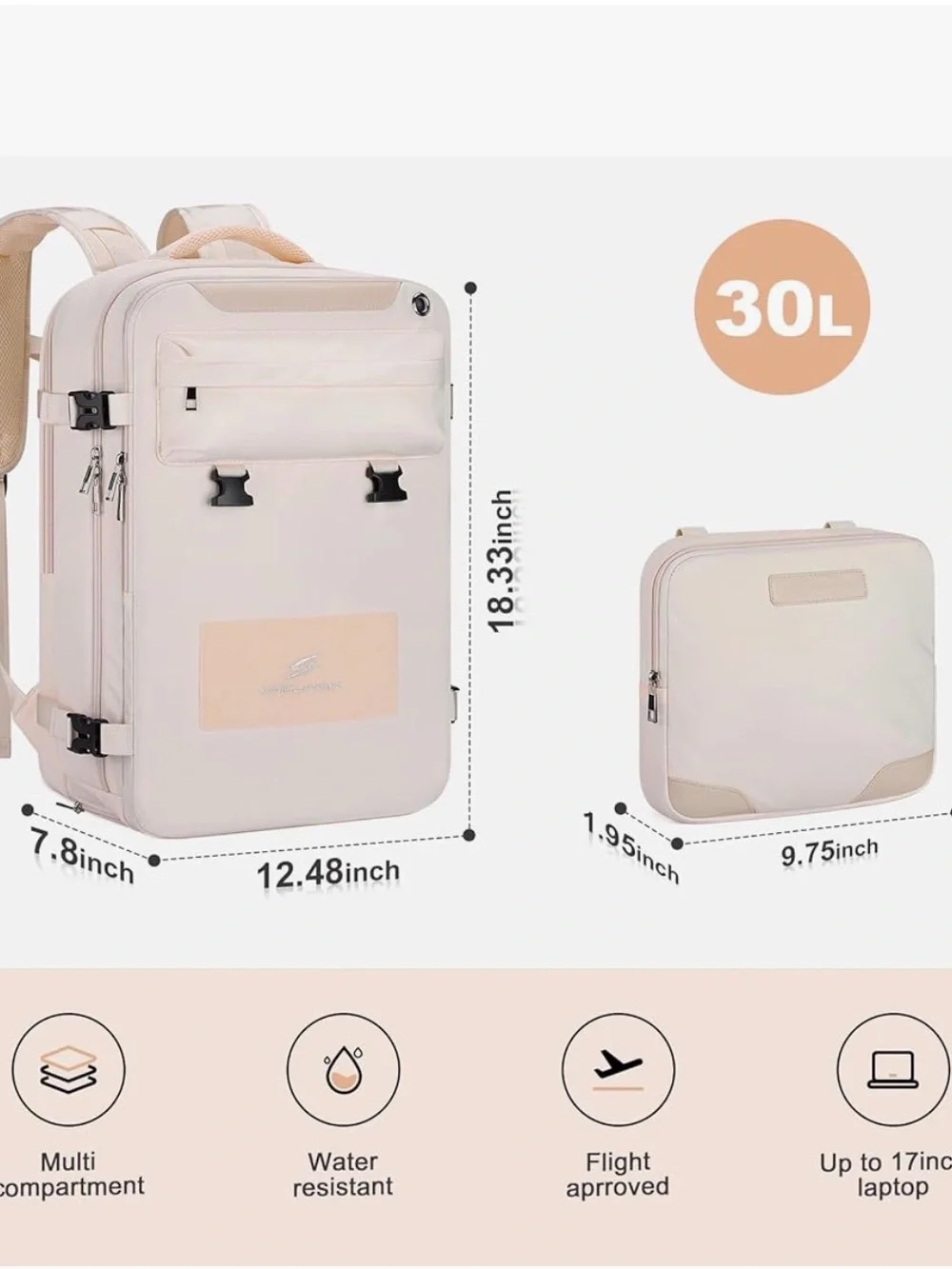 Travel Backpack - Versatile Carry Bag